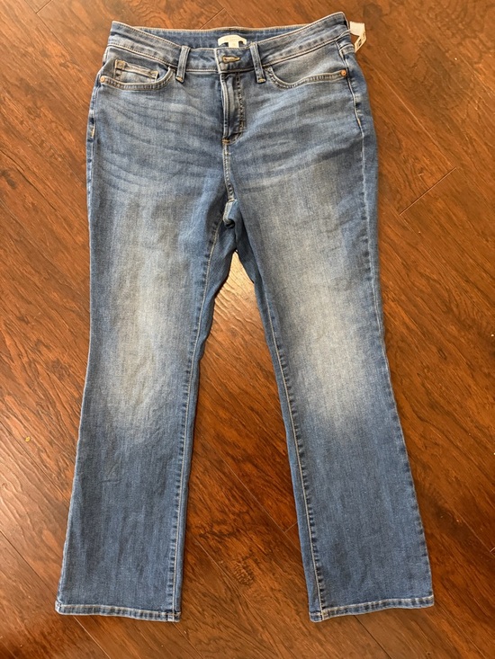 LC Lauren Conrad Denim - LC Lauren Conrad Bootcut Jeans in Mid Blue Wash-size 12 30 in inseam